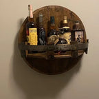Robuust Houten Drankendisplay Voor Stijlvolle Presentatie
