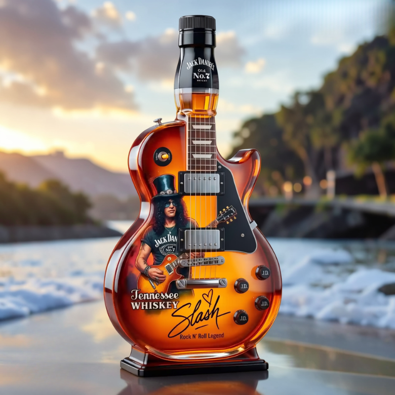 Gitaar‑Geïnspireerde Decanter voor Artistieke Presentatie en Stijlvolle Thuisbars