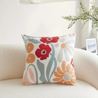 Kussenhoes Met Botanisch Bloemenpatroon Voor Sfeervolle Woondecoratie