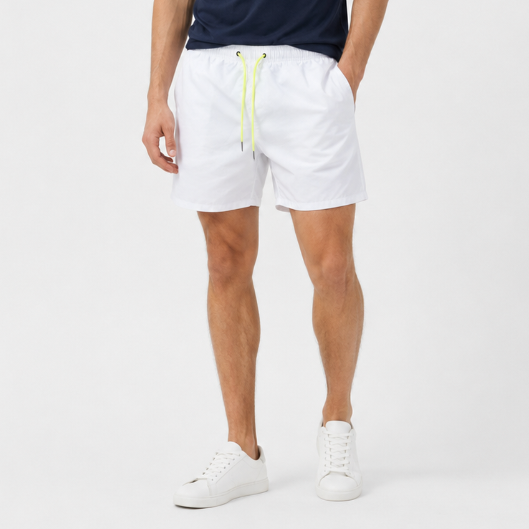 Heren Beachshort met Sneldrogende Stof en Verstelbaar Trekkoord