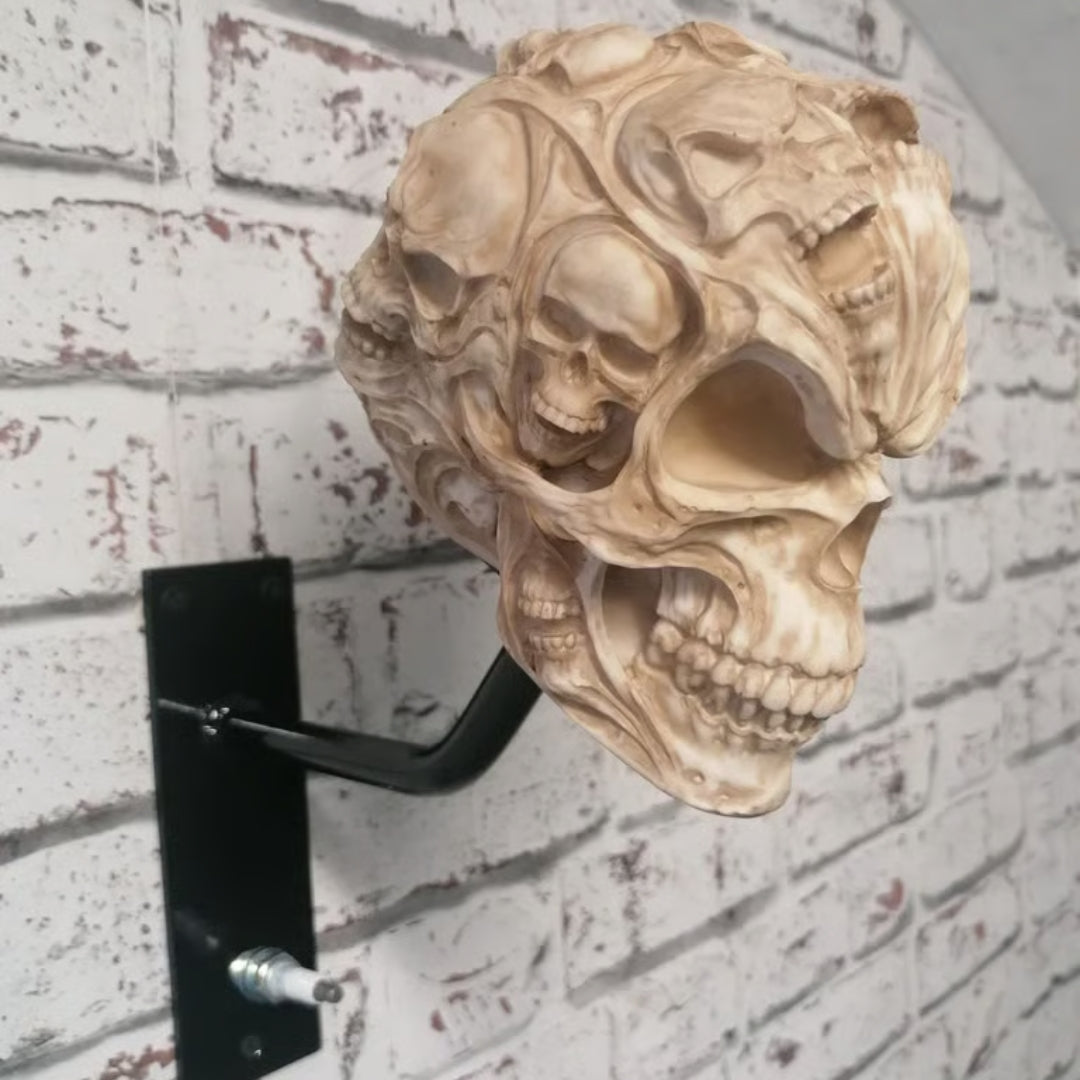 Schedel Helmhouder voor Motorhelm en Jas