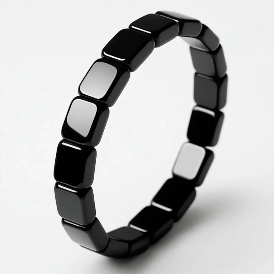 Verstelbare Hematiet Armband met Tijdloos Design