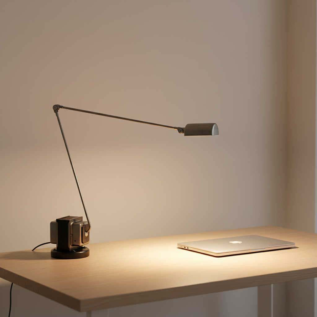 Bureaulamp met Verstelbare Arm en Gerichte Dimbare LED‑Werkverlichting