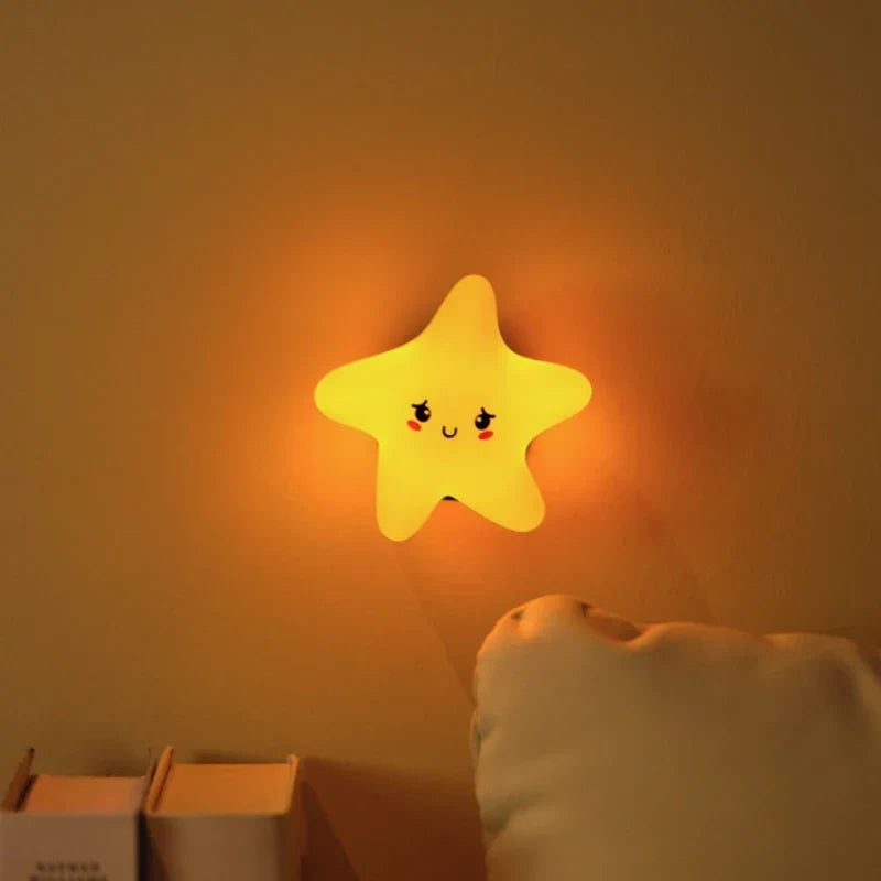 Kinder Nachtlamp Met Hemelse Vorm En Zachte Warmlichtmodule