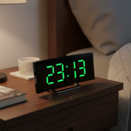 Digitale Wekker met Groot LED Display en Automatische Dimbare Verlichting