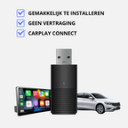Draadloze CarPlay- en Android Auto-adapter met USB-aansluiting
