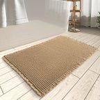Badmat Met Wafelstructuur En Hoge Absorptie Voor Luxe Comfort