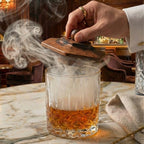 Cocktail Smoker Set met Houten Roker, Vier Houtsnippers en Accessoires voor Smaakvolle Infusies