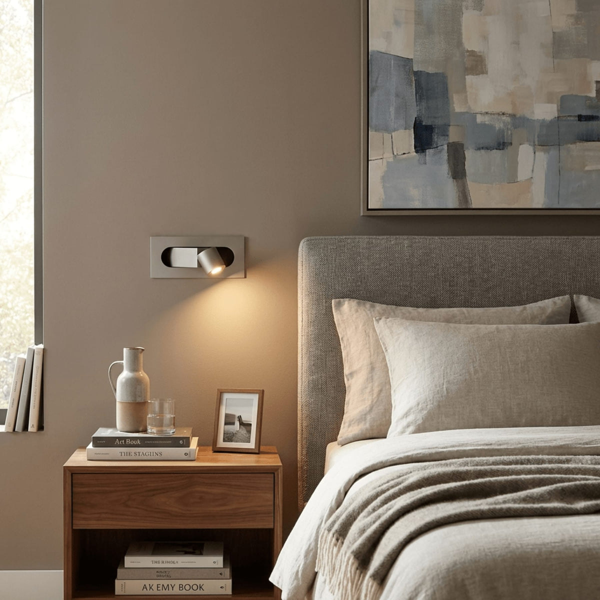 Metalen Wandlamp Met Compact Ontwerp En Zachte Lichtkleuren Voor Moderne Ruimtes