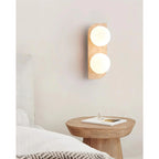 Travertin Wandlamp Met Meerdere Lichtpunten En Moderne Uitstraling