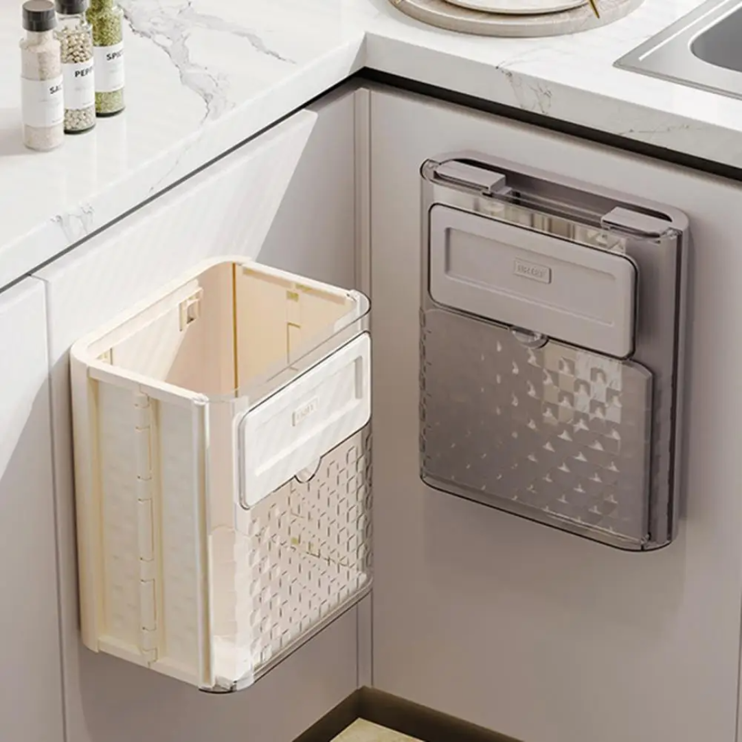 Hangende Afvalbak Voor Keuken En Badkamer Met Ruimtebesparend Ontwerp