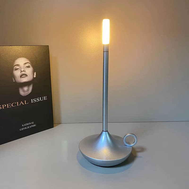 Draadloze Scandinavische LED Tafellamp met 3 Lichtstanden