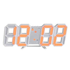 3D LED Wandklok met Dimbaar Digitaal Display voor Binnen