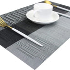 Wasbare Placemats Met Geweven Structuur En Hittebestendige Opbouw