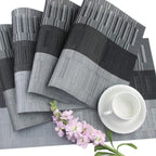 Wasbare Placemats Met Geweven Structuur En Hittebestendige Opbouw
