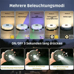 Oplaadbare campinglamp met RGB-lichtslinger