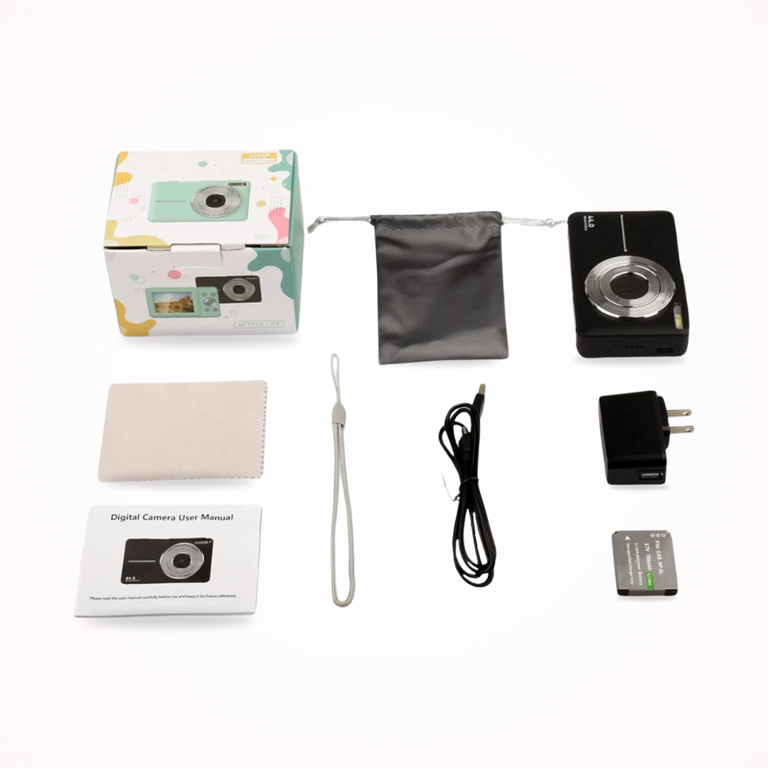 Vintage Digitale Retrocamera voor Nostalgische Fotografie
