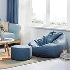 Zitzakhoes Met Ergonomische Vorm En Wasbare Bekleding Voor Comfortabel Loungen