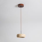Travertin Hanglamp Met Slank Profiel En Dimbare Lichtkleuren Voor Moderne Ruimtes