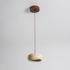 Travertin Hanglamp Met Slank Profiel En Dimbare Lichtkleuren Voor Moderne Ruimtes