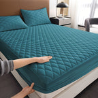 Gewatteerde Matrastopper met Antislip Pasvorm voor Extra Slaapcomfort