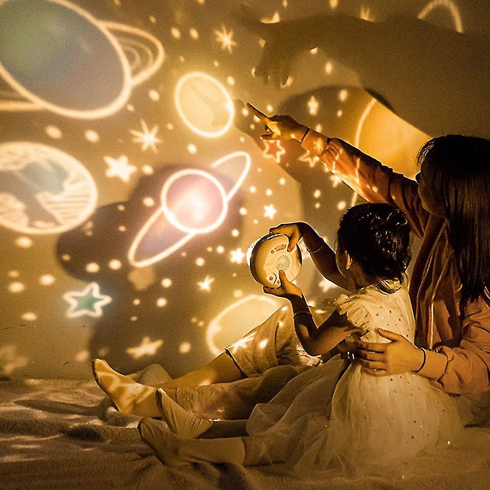 Sterrenprojector Nachtlamp met Rustig Licht en Zachte Melodieën