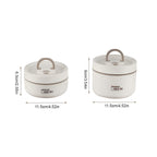 Geïsoleerde Lunchbox Met Meerdere Compartimenten
