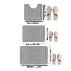 Badmatset van Memoryfoam met Antislip Onderzijde