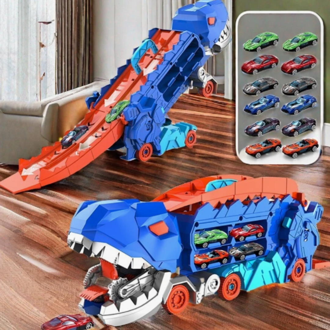 Speeltruck met Dino Fun en Dubbele Racebanen