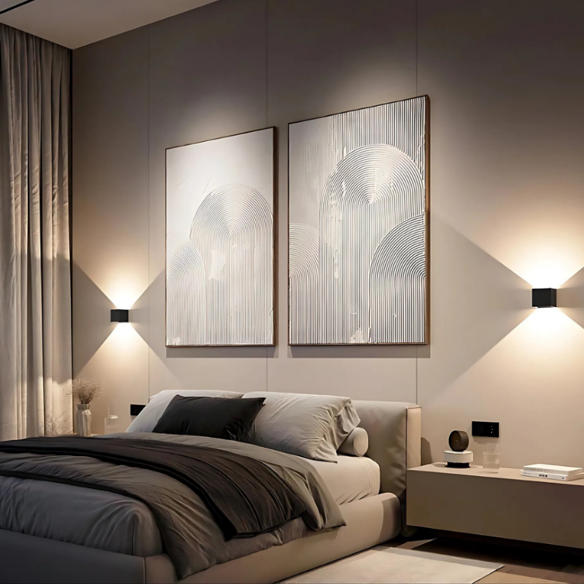 Draadloze LED Wandlamp met Afstandsbediening