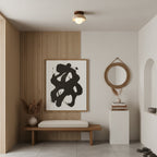 Compacte Plafondlamp Voor Moderne Interieurs
