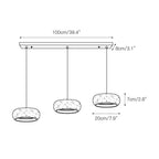 Travertin Hanglamp Met Slank Profiel En Dimbare Lichtkleuren Voor Moderne Ruimtes