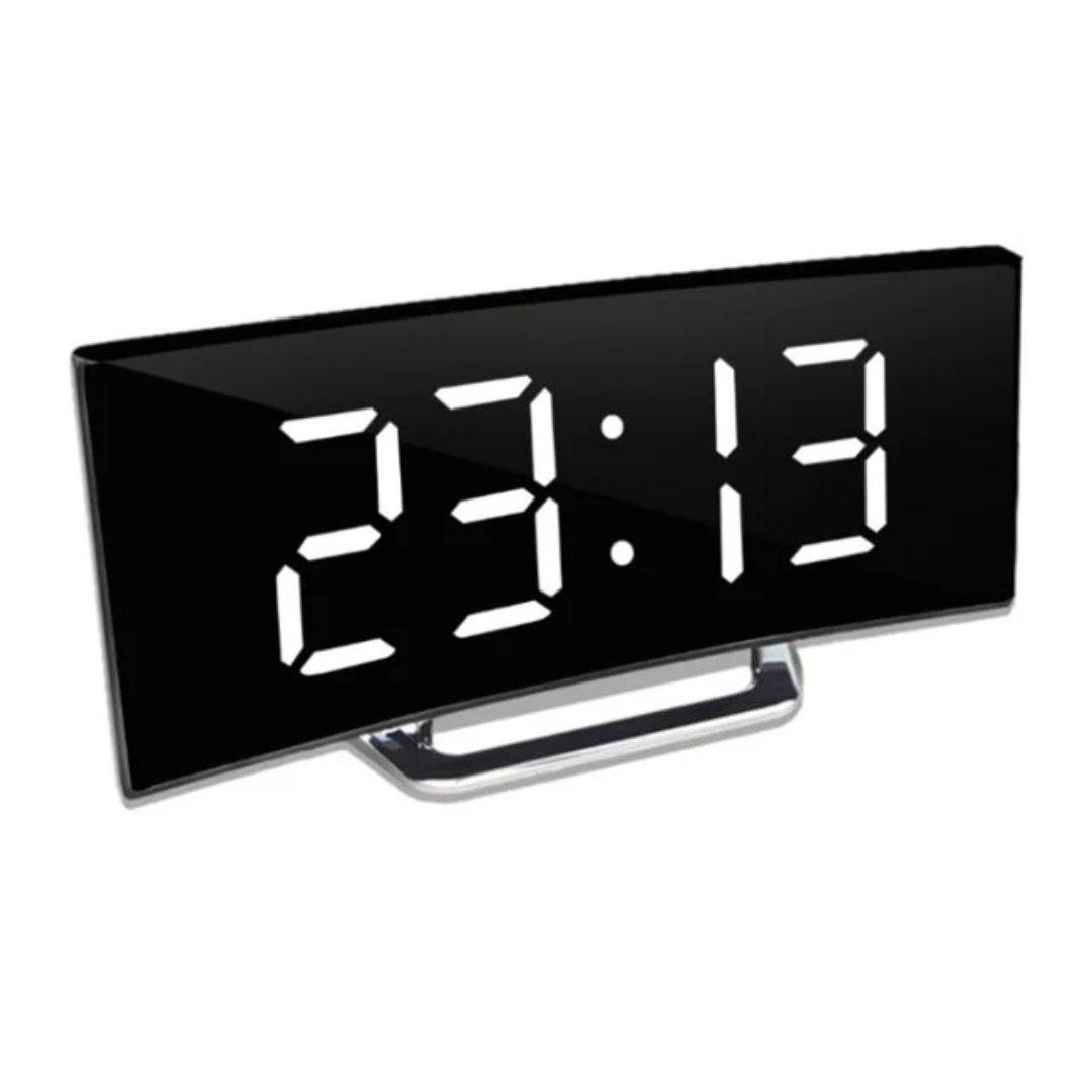 Digitale Wekker met Groot LED Display en Automatische Dimbare Verlichting