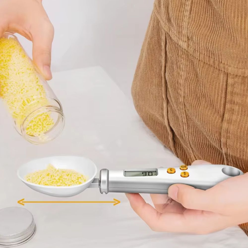 Digitale Keukenschep Met Weegschaal En Thermometer Voor Nauwkeurig Koken