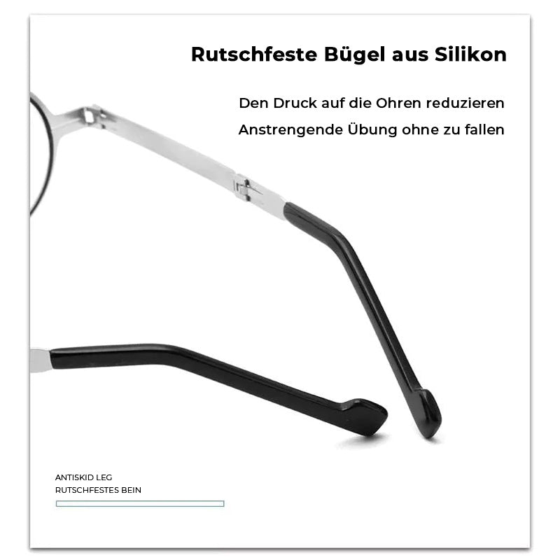 Opvouwbare Leesbril met Blauwlichtfilter en Titaniumlegering Montuur