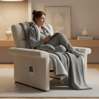 Elektrische Fleece Deken met Instelbare Warmte en Zachte Comfortstructuur