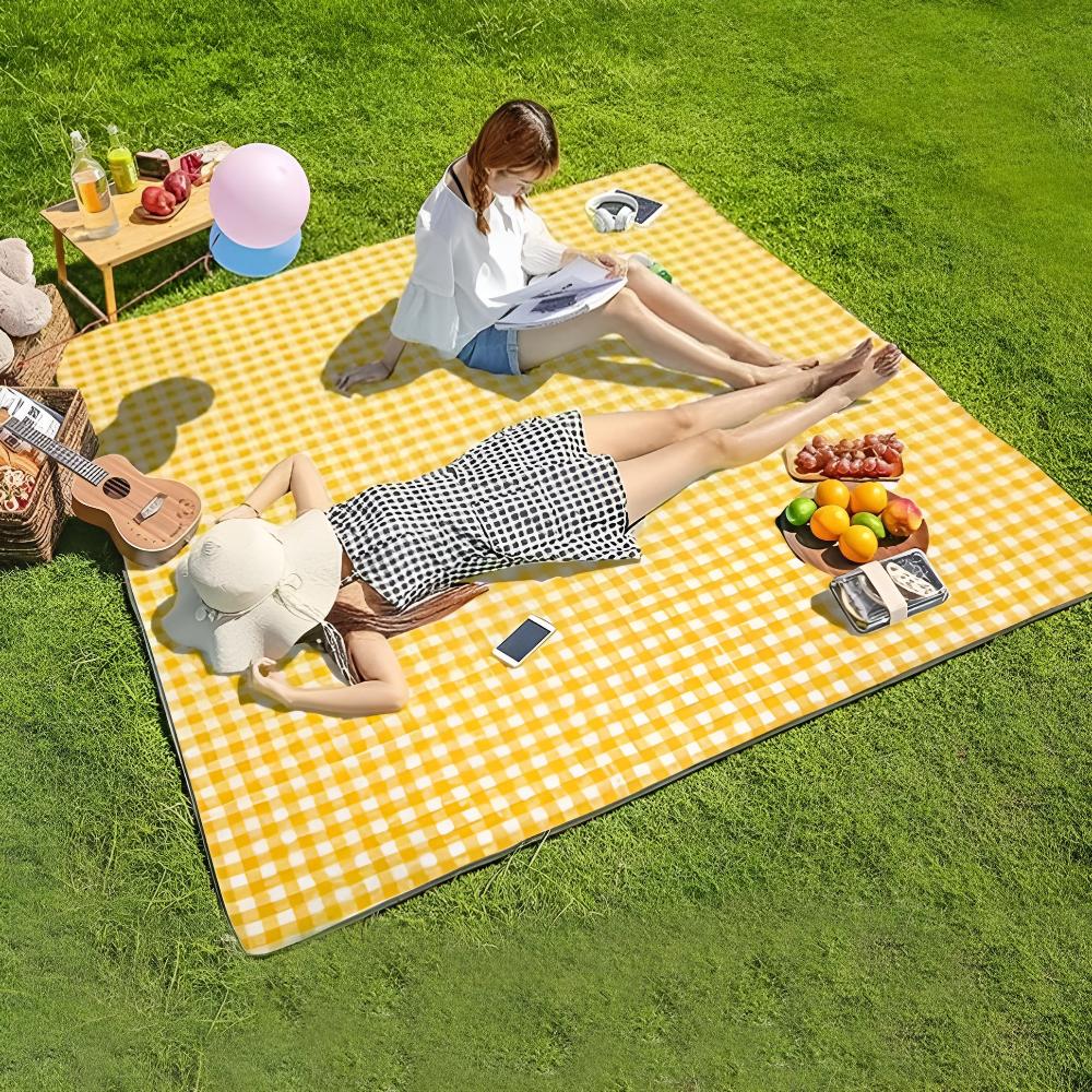 Waterdichte Picknickdeken met Zachte Bovenlaag en Lichtgewicht Ontwerp