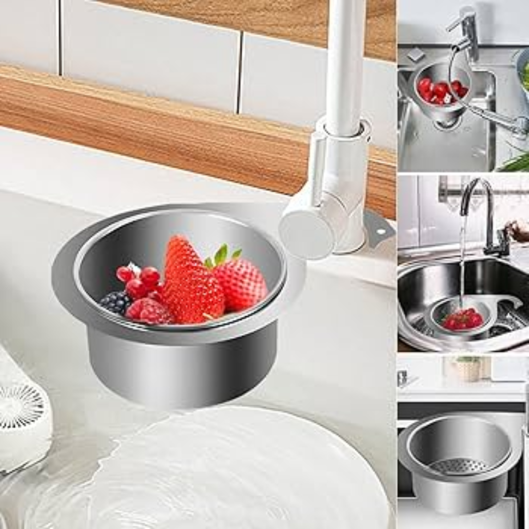 Zwaanvormige Afvoerzeef voor Elegante Keukenhygiëne en Efficiënte Waterafvoer