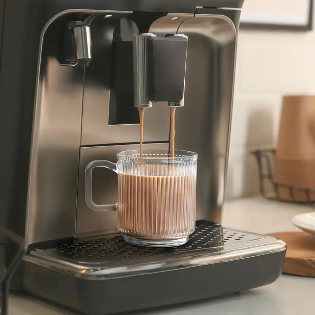 Set Van 6 Glazen Koffiemokken Met Hittebestendig Ontwerp En Ergonomische Greep