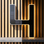 Solar LED Huisnummer met Automatische Verlichting