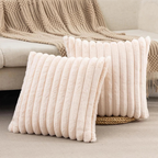 Pluche Kussensloop Met Zachte Structuur En Moderne Comfortafwerking