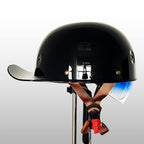 Cap‑Stijl Motorhelm met Sterke ABS‑Constructie en Veiligheidscertificering