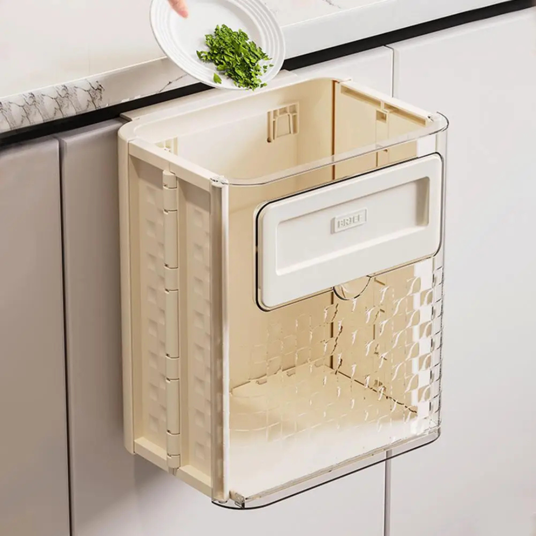 Hangende Afvalbak Voor Keuken En Badkamer Met Ruimtebesparend Ontwerp