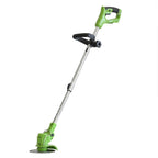 Draadloze 24V Grastrimmer met Vier Snijkoppen voor Tuinonderhoud
