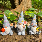 Kunsthars Beeldenset met Drie Stille Figuren voor Binnen en Buiten