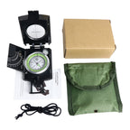 Militair Kompas Met Hellingsmeter Voor Nauwkeurige Outdoor Navigatie