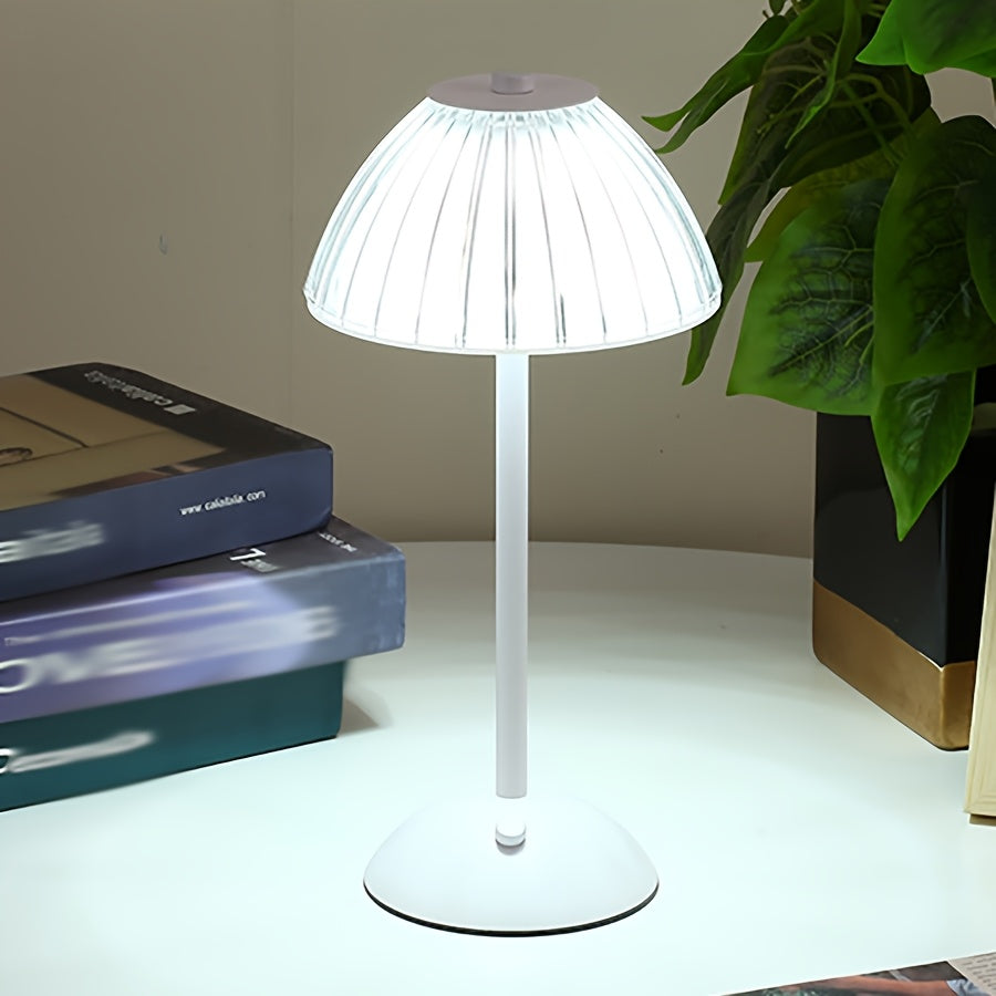 Oplaadbare led-tafellamp met touchbediening en drie lichtstanden