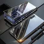 Magnetisch Telefoonhoesje met Gehard Glas voor Samsung Smartphones
