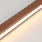 Lineaire Metalen LED Hanglamp Met Acrylkap