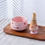 Matcha Geschenkset Met Schenkkom En Traditionele Matcha Accessoires